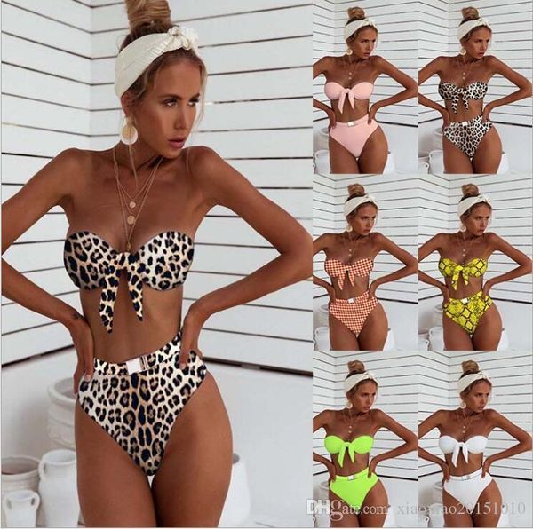 2020 women's print bikini padded high cut bikini set two piece swimsuit female swimwear 970, White;black
2020 women's print bikini padded high cut bikini set two piece swimsuit female swimwear 970, White;black