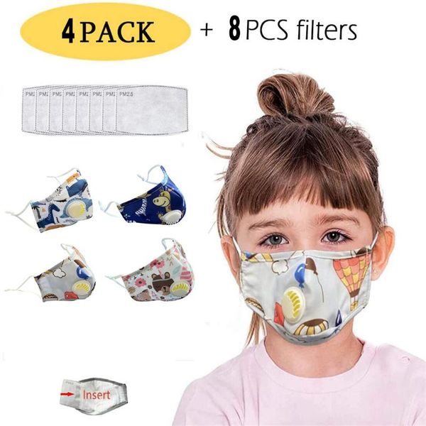4 pcs respirator kids maskking for germ protection with 8pc filters print breathable cotton face maks reusable fashion bandana, Black
4 pcs respirator kids maskking for germ protection with 8pc filters print breathable cotton face maks reusable fashion bandana, Black