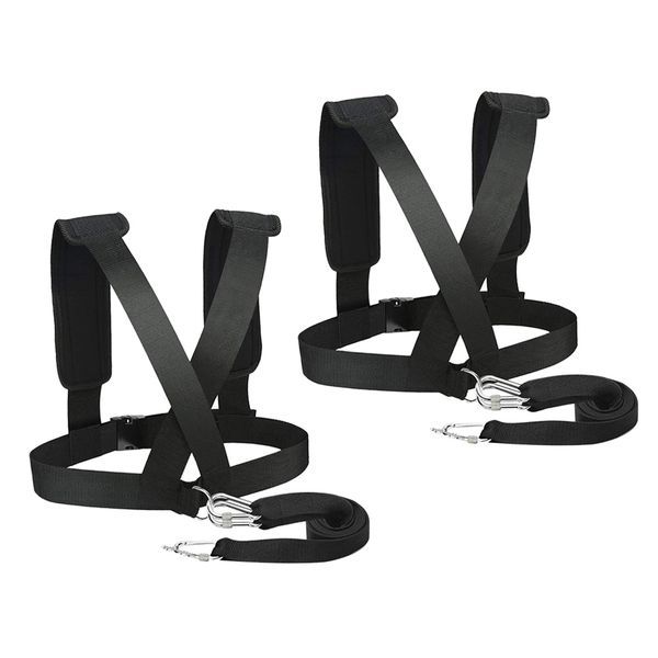 2pcs adjustable sled harness vest tire pull strap fitness workout trainer
2pcs adjustable sled harness vest tire pull strap fitness workout trainer