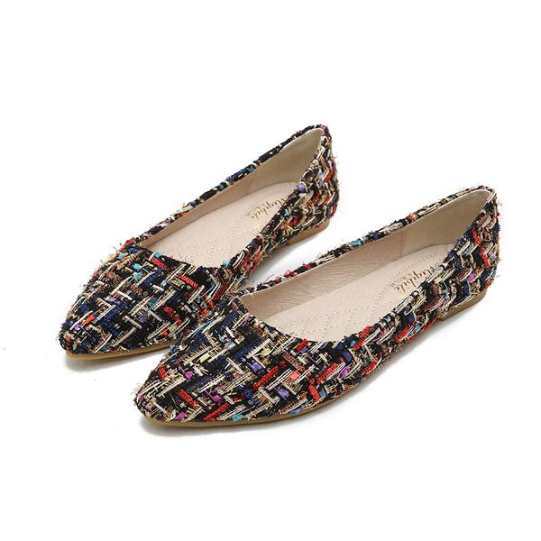 женщины плоских туфель toe loafer остроконечного handmade квартира скольжению на черном лодочную обувь женщина повседневной замши скольжению, Black
женщины плоских туфель toe loafer остроконечного handmade квартира скольжению на черном лодочную обувь женщина повседневной замши скольжению, Black