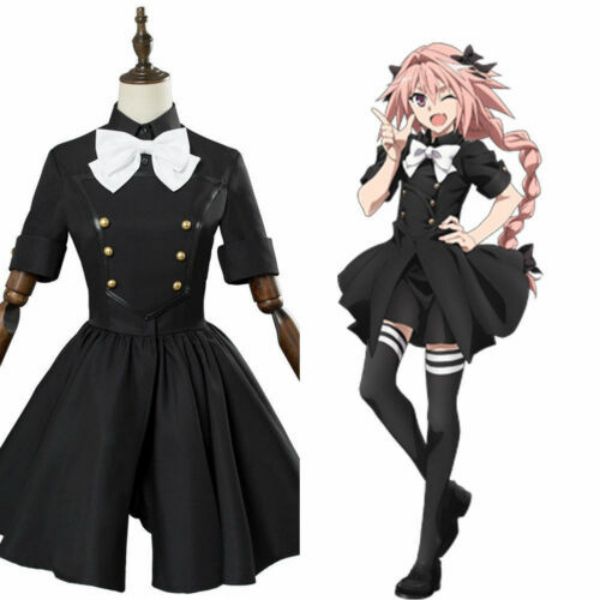 fate/grand order fgo astolfo cosplay costume epilogue event dress suitz's, Black;red
fate/grand order fgo astolfo cosplay costume epilogue event dress suitz's, Black;red