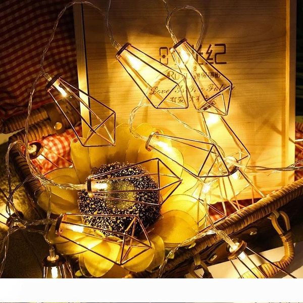 brelong 50leds rose gold geometric metal diamond copper wire fairy light string metal cage light battery power 1 pc
brelong 50leds rose gold geometric metal diamond copper wire fairy light string metal cage light battery power 1 pc