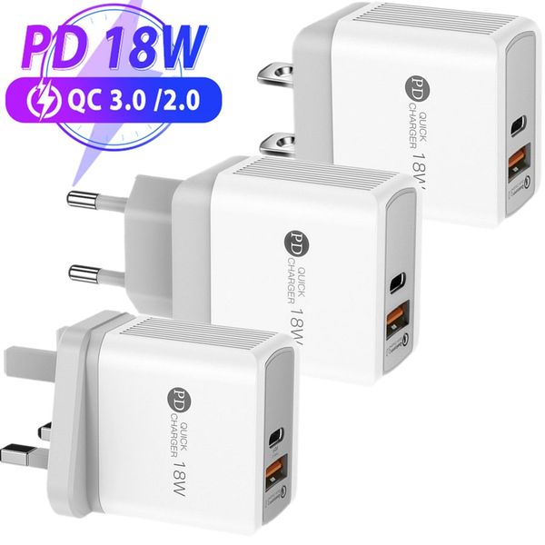 18w dual usb charger qc3.0 3a pd fast charger eu us tablet wall mobile phone adapter for iphone 11 xs max samsung xiaomi
18w dual usb charger qc3.0 3a pd fast charger eu us tablet wall mobile phone adapter for iphone 11 xs max samsung xiaomi