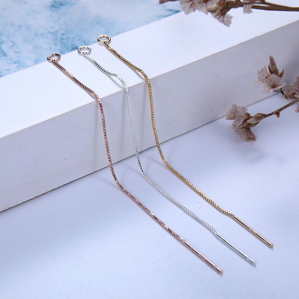 za1wt diy long tassel earring material korean style simple color protection copper plating 18k diy earrings accessories earrings real gold e, Silver
za1wt diy long tassel earring material korean style simple color protection copper plating 18k diy earrings accessories earrings real gold e, Silver