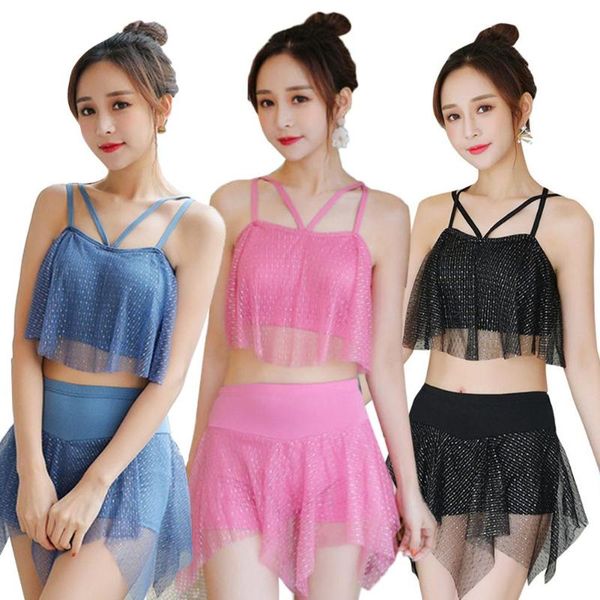 women tulle soft criss cross padded bra high waist skirt swimsuit set perfect for swimming pool summer beach, White;black
women tulle soft criss cross padded bra high waist skirt swimsuit set perfect for swimming pool summer beach, White;black