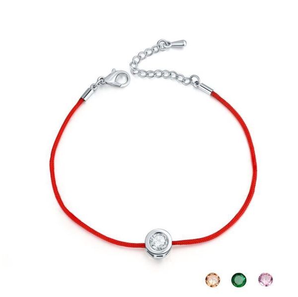 red rope bracelet round cubic zircon charm friendship bracelets & bangles for women wedding party jewelry gift, Golden;silver
red rope bracelet round cubic zircon charm friendship bracelets & bangles for women wedding party jewelry gift, Golden;silver