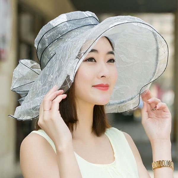 sun women's sunscreen mulberry silk big korean-style uv-proof face hat foldable beach hat, Blue;gray
sun women's sunscreen mulberry silk big korean-style uv-proof face hat foldable beach hat, Blue;gray