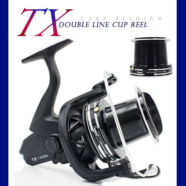 tx14000 spinning reel original double spool max drag 25kg 9+1bb sea carp fishing reel aluminium spool saltwater spinning wheel
tx14000 spinning reel original double spool max drag 25kg 9+1bb sea carp fishing reel aluminium spool saltwater spinning wheel