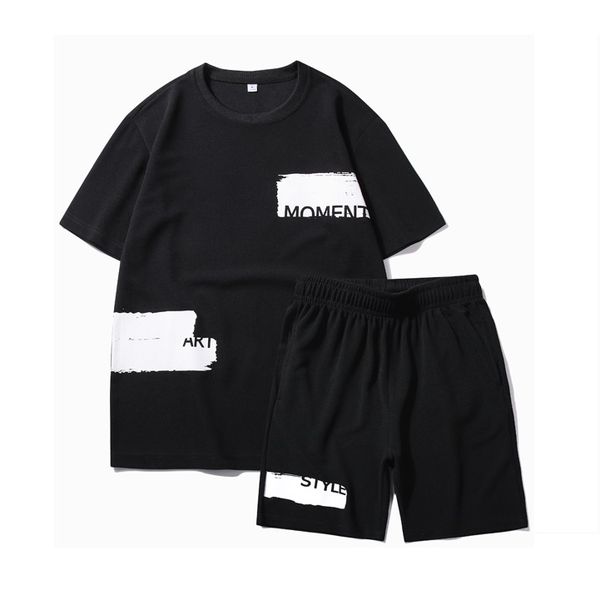 mens loose sets 2020 new trend casual tracksuit men hip hop two piece set tee shirt + shorts sport suit breathable elastic waist, Gray
mens loose sets 2020 new trend casual tracksuit men hip hop two piece set tee shirt + shorts sport suit breathable elastic waist, Gray