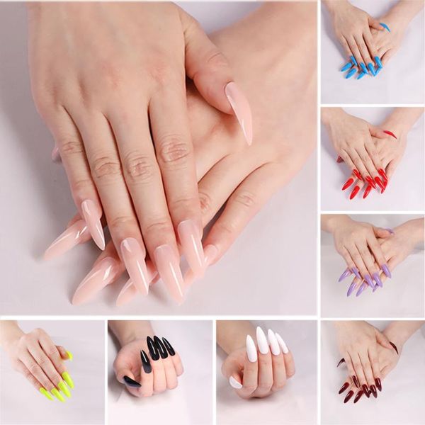 24pcs/sheet acrylic extra long stiletto coffin artificial manicure false nail tips nail art tool fake nails extension, Red;gold
24pcs/sheet acrylic extra long stiletto coffin artificial manicure false nail tips nail art tool fake nails extension, Red;gold