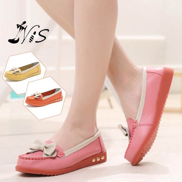 nis women flats loafers shoes leather bowknot boat shoes breathable women boat ballerina ladies casual outdoor, Black
nis women flats loafers shoes leather bowknot boat shoes breathable women boat ballerina ladies casual outdoor, Black