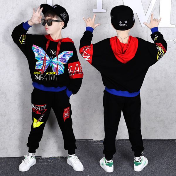 спортивные костюмы с длинным рукавом hoodies брюки 2pcs мальчики с капюшоном животных бабочка печати толстовка pant suit детская одежда одеж, White
спортивные костюмы с длинным рукавом hoodies брюки 2pcs мальчики с капюшоном животных бабочка печати толстовка pant suit детская одежда одеж, White