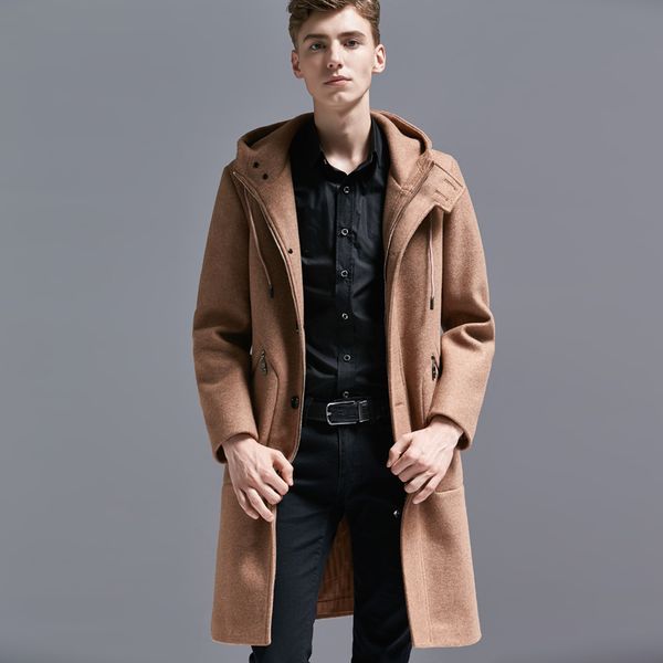 luxury wool overcoat men with hooded hight quality solid color zipper pocket long style mens coats and jackets plus size 5xl 6xl, Black
luxury wool overcoat men with hooded hight quality solid color zipper pocket long style mens coats and jackets plus size 5xl 6xl, Black