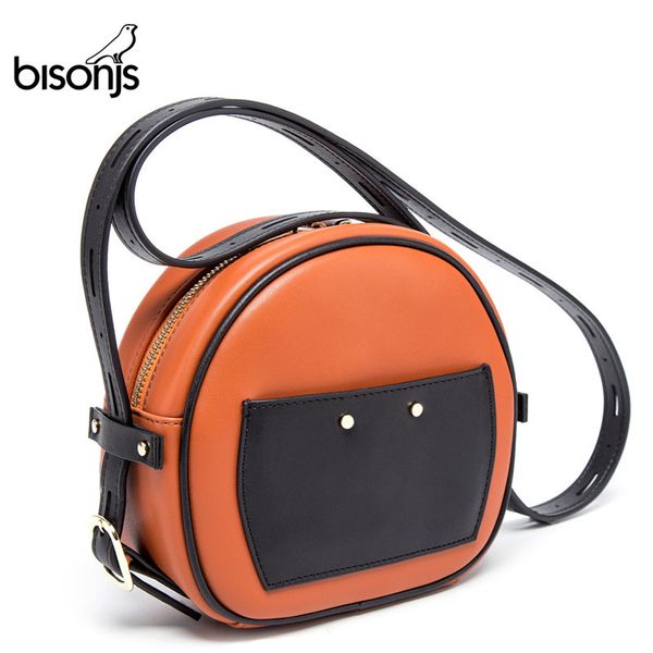 bisonjs cow leather crossbody bags for women round bag women shoulder bags ladies purse round bolsa handbag b1608
bisonjs cow leather crossbody bags for women round bag women shoulder bags ladies purse round bolsa handbag b1608