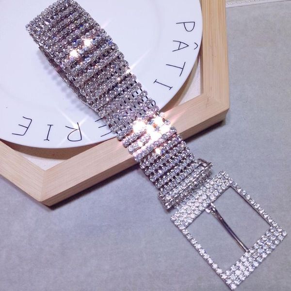 women full rhinestone belt all match luxury inlaid waistband crystal diamond waist chain shiny, Black;brown
women full rhinestone belt all match luxury inlaid waistband crystal diamond waist chain shiny, Black;brown