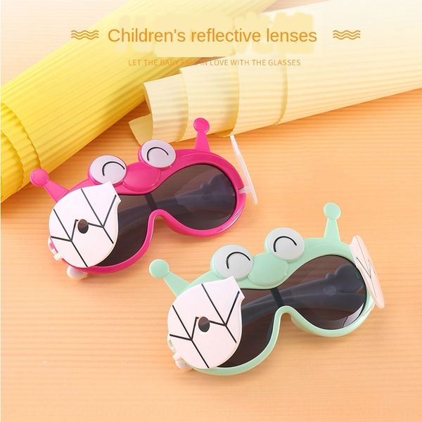 2020 new cartoon children's polarized sun snail-shaped children's polarized sunshade sun sunglasses glasses, Blue
2020 new cartoon children's polarized sun snail-shaped children's polarized sunshade sun sunglasses glasses, Blue