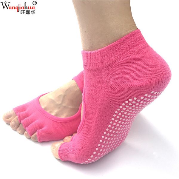 ladies without back five toes non-slip yoga socks breathable gym exercise socks cotton half toe massage exercise air yoga, Black
ladies without back five toes non-slip yoga socks breathable gym exercise socks cotton half toe massage exercise air yoga, Black
