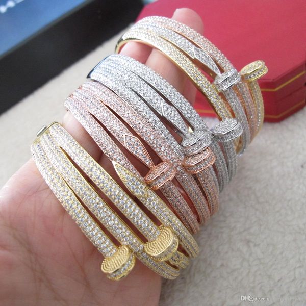 wholesale new designer cuff cubic zirconia paved bangle 18k yellow gold/white/rose gold plated bracelets for women, Black
wholesale new designer cuff cubic zirconia paved bangle 18k yellow gold/white/rose gold plated bracelets for women, Black