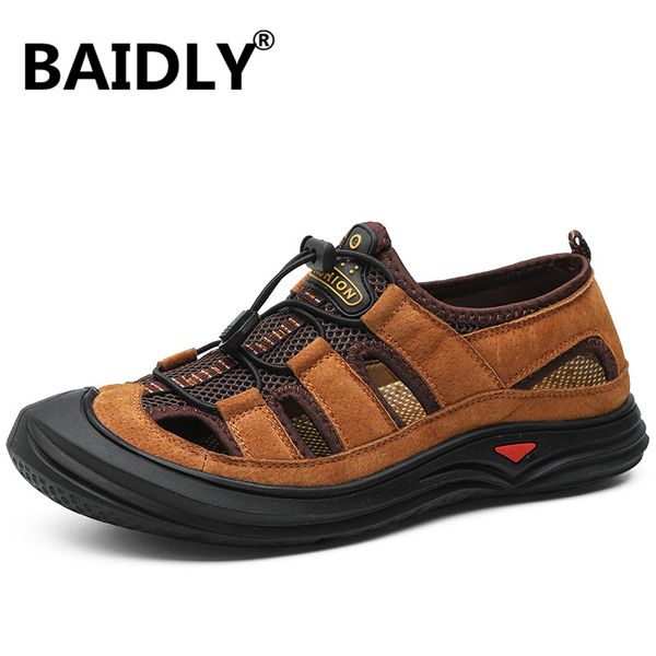 new summer sandals men leather outdoor beach breathable sandals comfortable fashion mens rubber outdoor sneakers big size, Black
new summer sandals men leather outdoor beach breathable sandals comfortable fashion mens rubber outdoor sneakers big size, Black