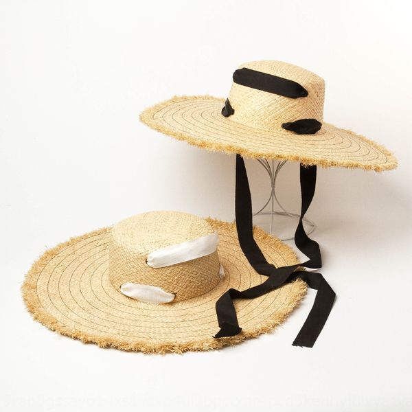 new natural lafite mopped big brim cap women's ribbon mop tie bowknot straw hat beach straw hat, Blue;gray
new natural lafite mopped big brim cap women's ribbon mop tie bowknot straw hat beach straw hat, Blue;gray