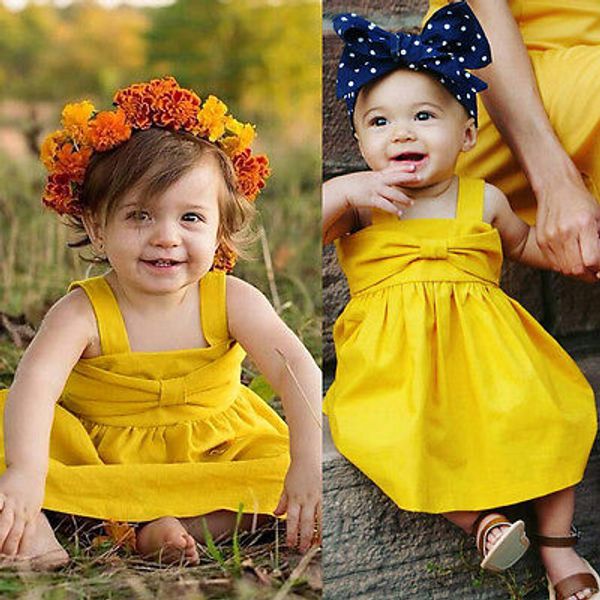 newborn baby girls summer dress girls cute bow one-piece dress children colthes for kids baby clothing set, Red;yellow
newborn baby girls summer dress girls cute bow one-piece dress children colthes for kids baby clothing set, Red;yellow
