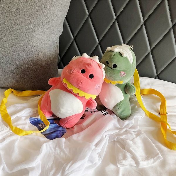 plush female 2019 new toy cute girl small bag dinosaur toy backpack shoulder messenger bag, White
plush female 2019 new toy cute girl small bag dinosaur toy backpack shoulder messenger bag, White