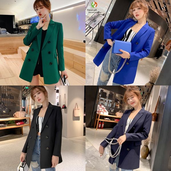 gohoo 2019 spring and summer new korean style slim fit suit business 2019 summer new women's dress fashion casual small suit all-match, White;black
gohoo 2019 spring and summer new korean style slim fit suit business 2019 summer new women's dress fashion casual small suit all-match, White;black