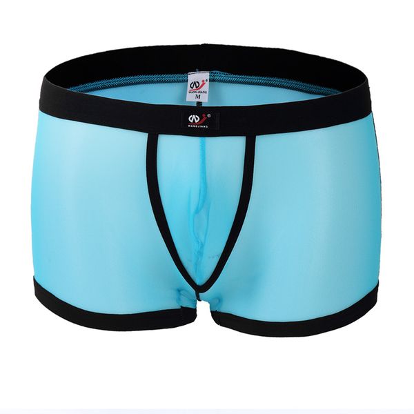 underpants men's underwear low waist gauze breathable four corners boxers transparent, Black;white
underpants men's underwear low waist gauze breathable four corners boxers transparent, Black;white