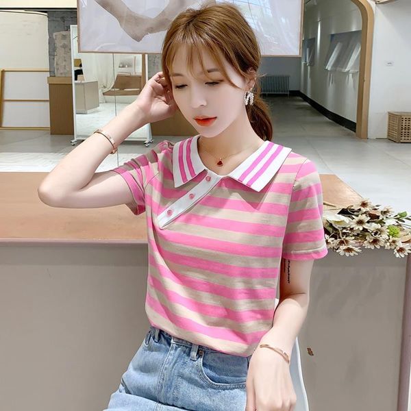 95% cotton t shirt woman summer fashion irregular women shirts 2020 o neck short sleeve shirt korean style loose woman t-shirt, White
95% cotton t shirt woman summer fashion irregular women shirts 2020 o neck short sleeve shirt korean style loose woman t-shirt, White