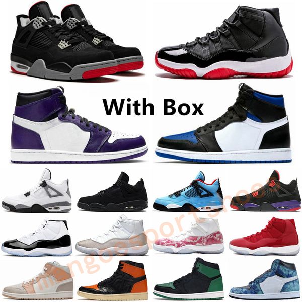 new royal toe 1 1s black cat 4 4s bred 11 11s mens basketball shoes court purple white cement space jam sports shoe
new royal toe 1 1s black cat 4 4s bred 11 11s mens basketball shoes court purple white cement space jam sports shoe