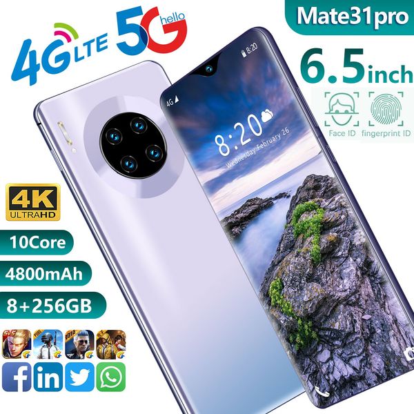 mate31pro smartphone cross-border new explosion spot 6.5 inch large screen android domestic smartphone oem customization
mate31pro smartphone cross-border new explosion spot 6.5 inch large screen android domestic smartphone oem customization