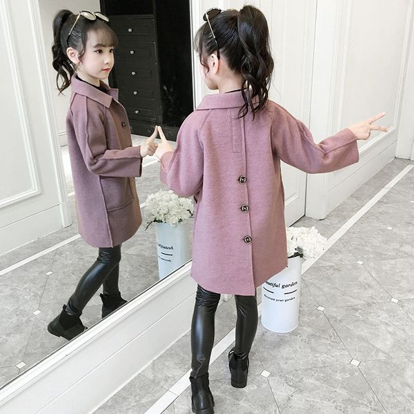 wtodx girls autumn 2020 new medium and large children's woolwool wool double-sided woolen coat korean style western style children', Blue;gray
wtodx girls autumn 2020 new medium and large children's woolwool wool double-sided woolen coat korean style western style children', Blue;gray
