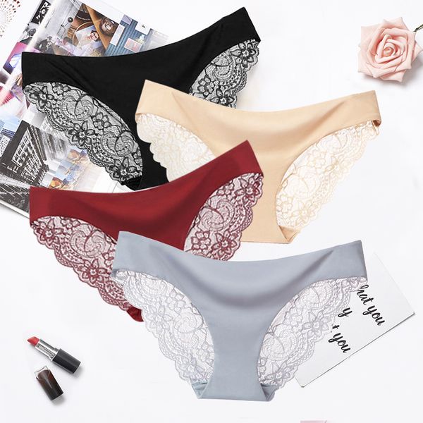 women's panties 8pcs/lot women lace seamless briefs ice silk underwear thong ultra-thin lingerie transparent underpants pants #f, Black;pink
women's panties 8pcs/lot women lace seamless briefs ice silk underwear thong ultra-thin lingerie transparent underpants pants #f, Black;pink