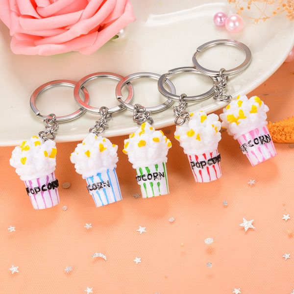 creative simulation popcorn keychains for women men home key chain car key ring bag wallet pendants fashion jewelry gifts, Silver
creative simulation popcorn keychains for women men home key chain car key ring bag wallet pendants fashion jewelry gifts, Silver