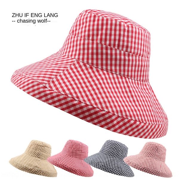 women's sun sun korean style sunscreen fisherman's basin hat small plaid pattern foldable big edge sunshade hat, Blue;gray
women's sun sun korean style sunscreen fisherman's basin hat small plaid pattern foldable big edge sunshade hat, Blue;gray