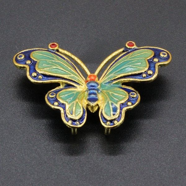 alloy drop oil burnt butterfly blue enamel pendant antique han clothing accessories cloisonne 35*23 butterfly pendant 059, Silver
alloy drop oil burnt butterfly blue enamel pendant antique han clothing accessories cloisonne 35*23 butterfly pendant 059, Silver