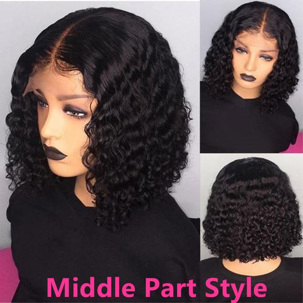 wowqueen short curly human hair wig pixie cut wig pre plucked deep wave lace front wig, Black
wowqueen short curly human hair wig pixie cut wig pre plucked deep wave lace front wig, Black