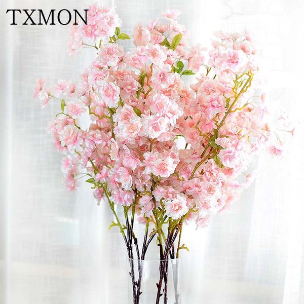 100cm spring silk cherry blossom artificial flower bouquet diy fake flowers for home decoration wedding l garden decor
100cm spring silk cherry blossom artificial flower bouquet diy fake flowers for home decoration wedding l garden decor
