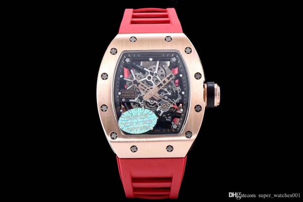 kv super rm35 montre de luxe rose gold case rubber watchband automatic mechanical movement watch designer watches orologio di lusso, Slivery;brown
kv super rm35 montre de luxe rose gold case rubber watchband automatic mechanical movement watch designer watches orologio di lusso, Slivery;brown