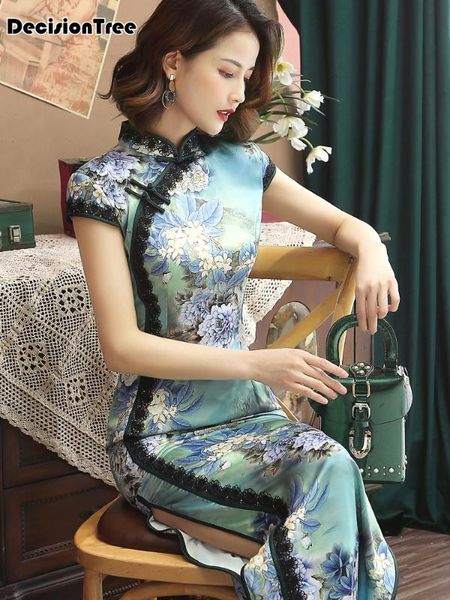 ethnic clothing 2021 chinese female qipao cheongsam women traditional satin dress formal party gown vestidos, Red
ethnic clothing 2021 chinese female qipao cheongsam women traditional satin dress formal party gown vestidos, Red