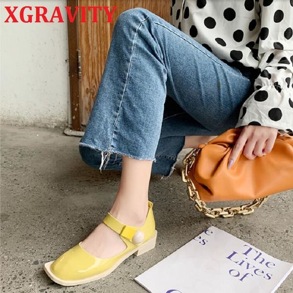 xgravity 2020 candy mix color vintage women shoes short heel chunky female footwear round toe ladies pricess footwear c067, Black
xgravity 2020 candy mix color vintage women shoes short heel chunky female footwear round toe ladies pricess footwear c067, Black