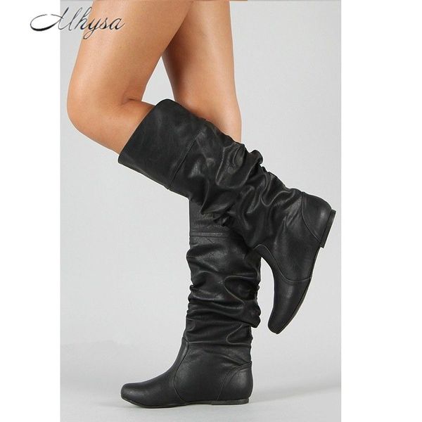 2020 autumn winter new women's shoes frosted mid-tube boots inner increased sleeve cotton boots round toe d1592, Black
2020 autumn winter new women's shoes frosted mid-tube boots inner increased sleeve cotton boots round toe d1592, Black