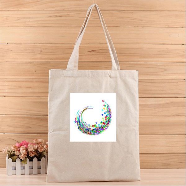 creatives simple fashion girls and womens canvas tote bag suit for shopping,gift,wedding, birthday promotion giveaways