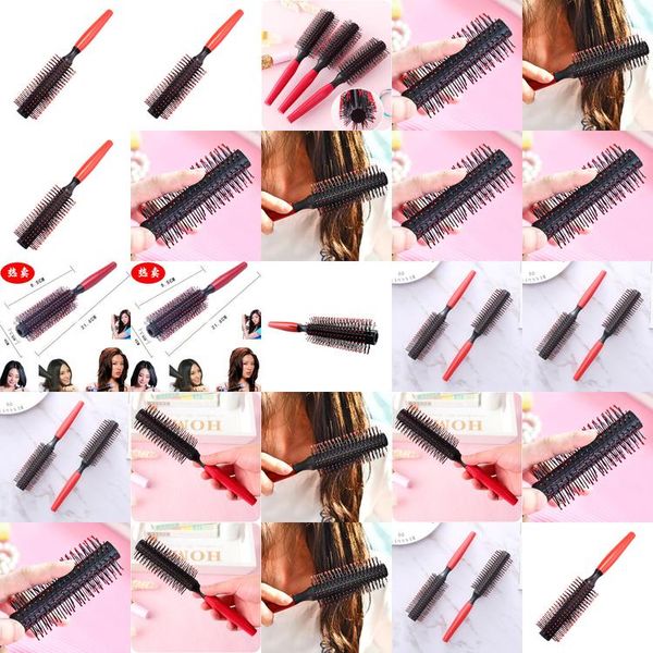 1 set combs hairbrush curly hair care brushes comb plastic handle round hairdressing roller styling tools combo pocket lipper wmdrb, Silver
1 set combs hairbrush curly hair care brushes comb plastic handle round hairdressing roller styling tools combo pocket lipper wmdrb, Silver