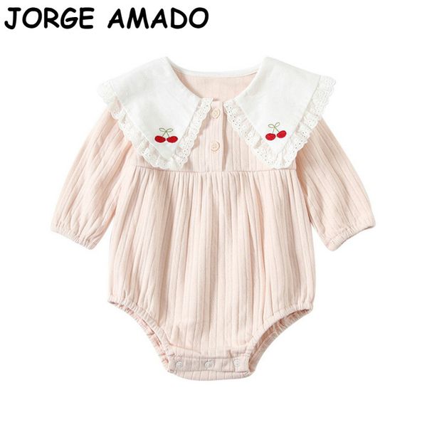2020 осень new baby girl с длинным рукавом bodysuit вышитые вишневый воротник детские romper новорожденный одежда 0-2y e9710, Blue
2020 осень new baby girl с длинным рукавом bodysuit вышитые вишневый воротник детские romper новорожденный одежда 0-2y e9710, Blue