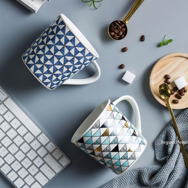eecamail european-style geometric ceramic home water lovers office coffee household mug breakfast cup t200506
eecamail european-style geometric ceramic home water lovers office coffee household mug breakfast cup t200506
