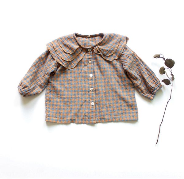 2020 children's autumn korean hipster cotton and linen shirt cotton and linen long-sleeved large lotus collar girl's shirt, White;black
2020 children's autumn korean hipster cotton and linen shirt cotton and linen long-sleeved large lotus collar girl's shirt, White;black