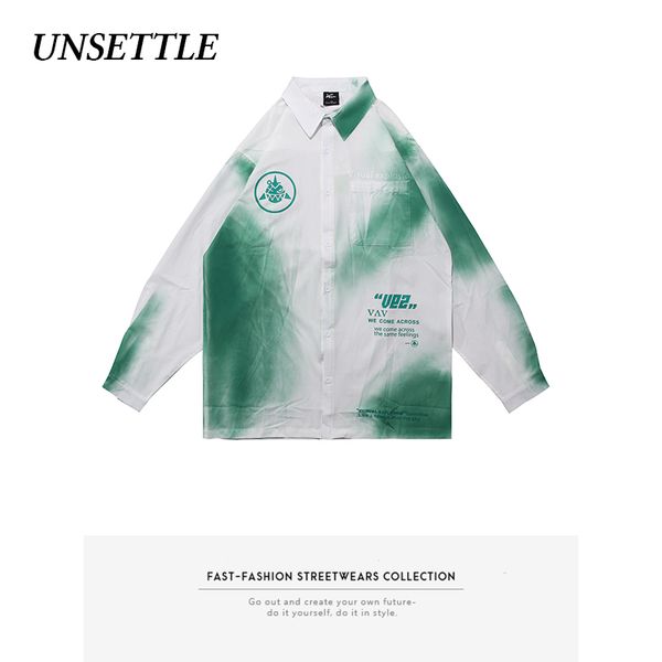 men's casual shirts unsettle 2021 autumn men hip hop loose shirt streetwear colorblock print oversized harajuku long sleeve thin, White;black
men's casual shirts unsettle 2021 autumn men hip hop loose shirt streetwear colorblock print oversized harajuku long sleeve thin, White;black
