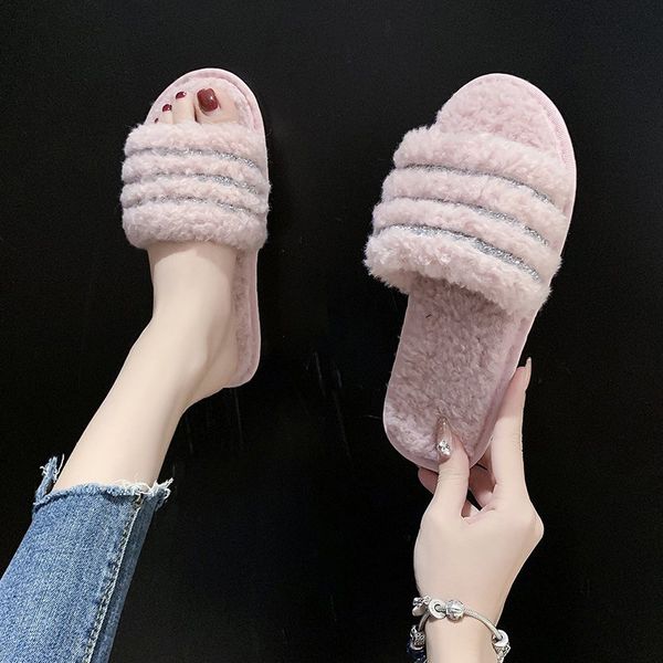 women home slippers summer crystal woman shoes women's slip on flat female comfort fluffy slides ladies casual indoor footwear, Black
women home slippers summer crystal woman shoes women's slip on flat female comfort fluffy slides ladies casual indoor footwear, Black