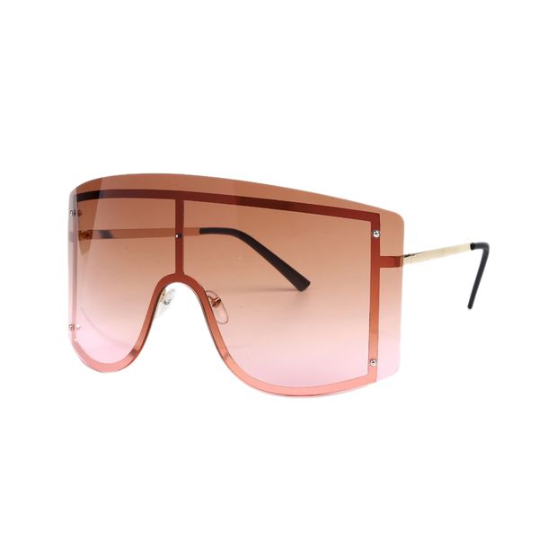fashion oversized blue yellow gradient sunglasses women luxulry brand designer red rimless metal female sun glasses shades brown, White;black
fashion oversized blue yellow gradient sunglasses women luxulry brand designer red rimless metal female sun glasses shades brown, White;black